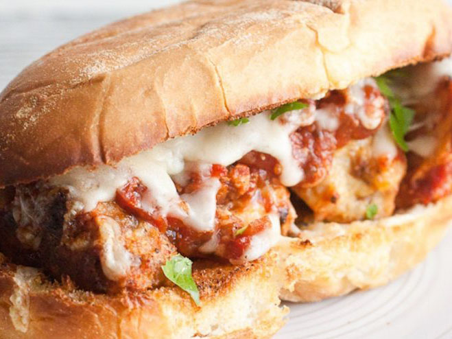 meatball parm sub