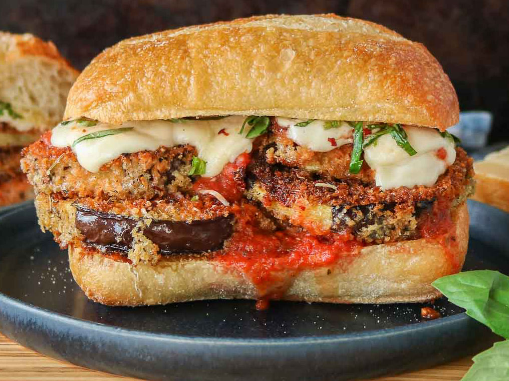 eggplant parm sub