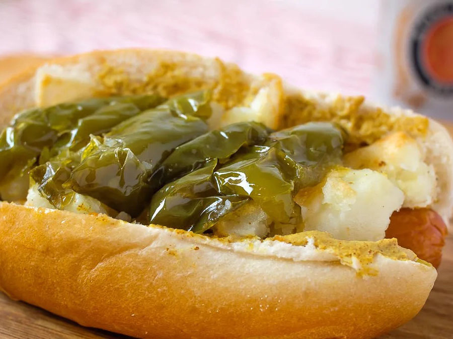 italian hot dog