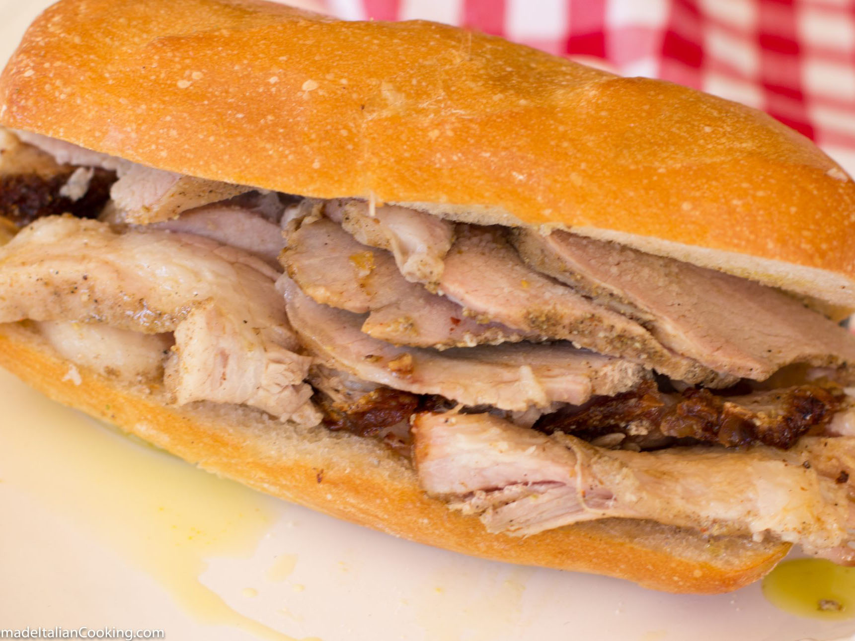 italian porchetta sub
