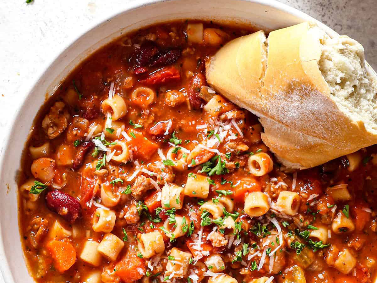 pasta fagioli soup